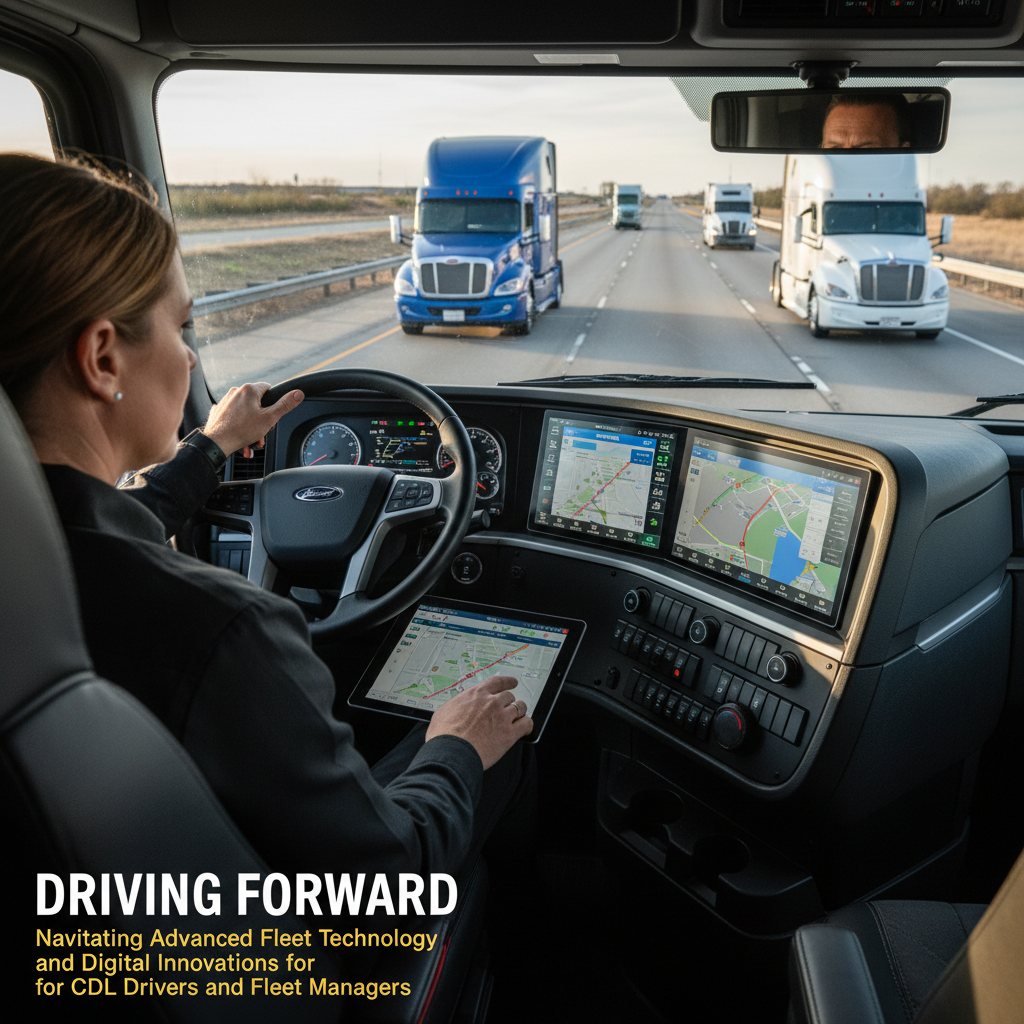 Driving Forward: Navigating Advanced Fleet Technology and Digital Innovations for CDL Drivers and Fleet Managers
