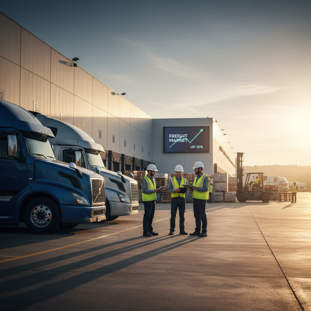 Navigating the Strong Freight Market: Insights for CDL Drivers and Fleet Managers