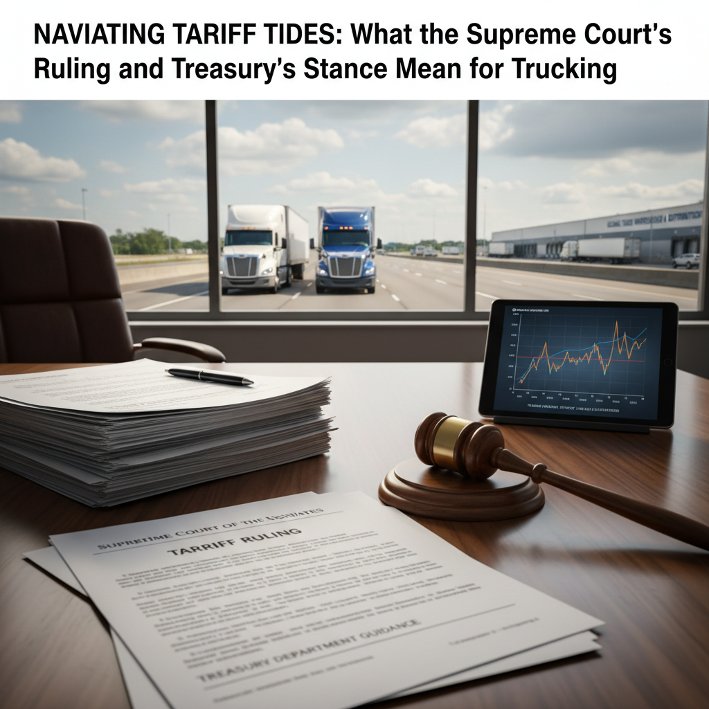 Navigating Tariff Tides: What the Supreme Court's Ruling and Treasury's Stance Mean for Trucking
