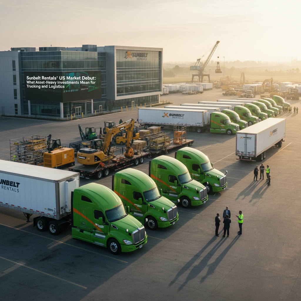 Sunbelt Rentals' US Market Debut: What Asset-Heavy Investments Mean for Trucking and Logistics