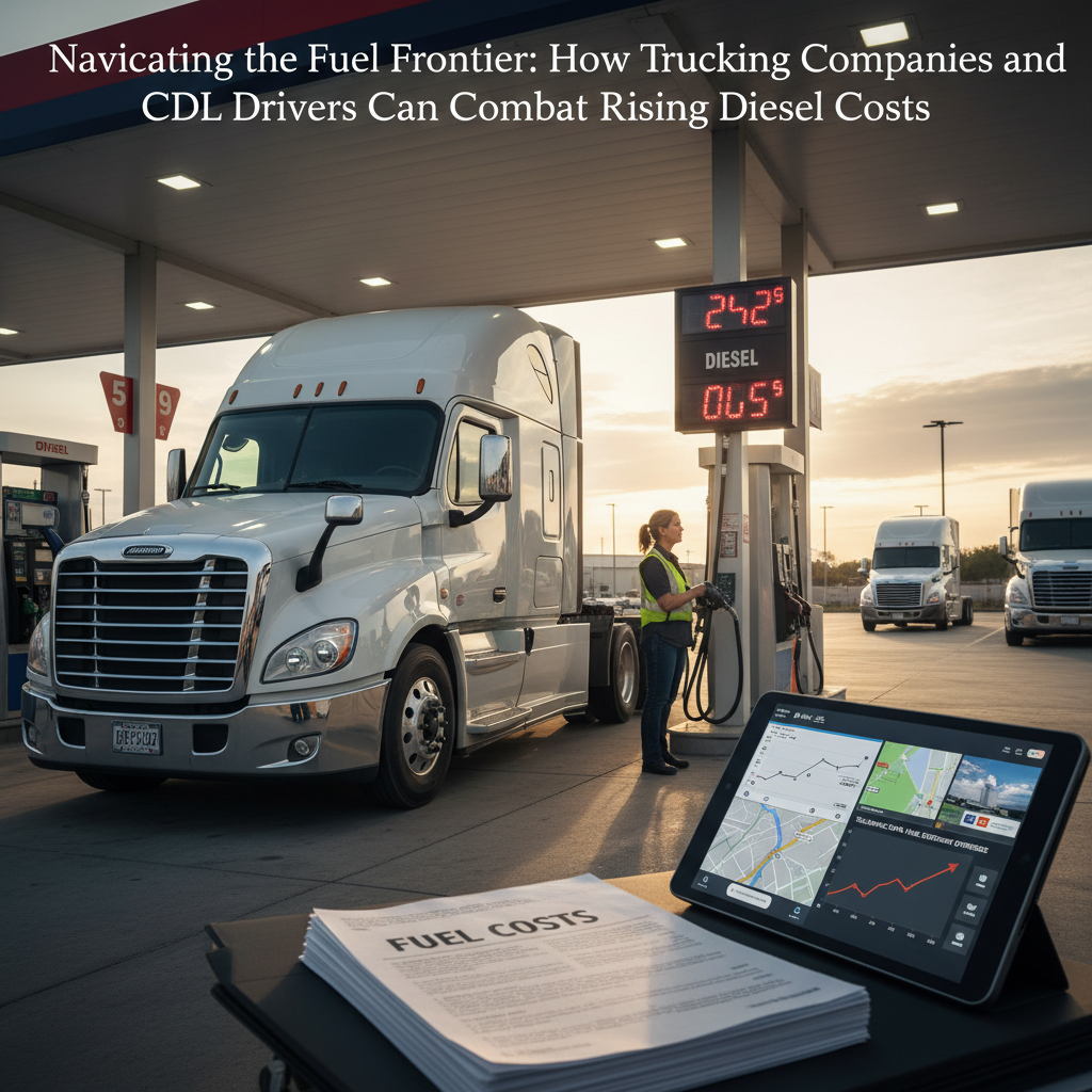 Navigating the Fuel Frontier: How Trucking Companies and CDL Drivers Can Combat Rising Diesel Costs