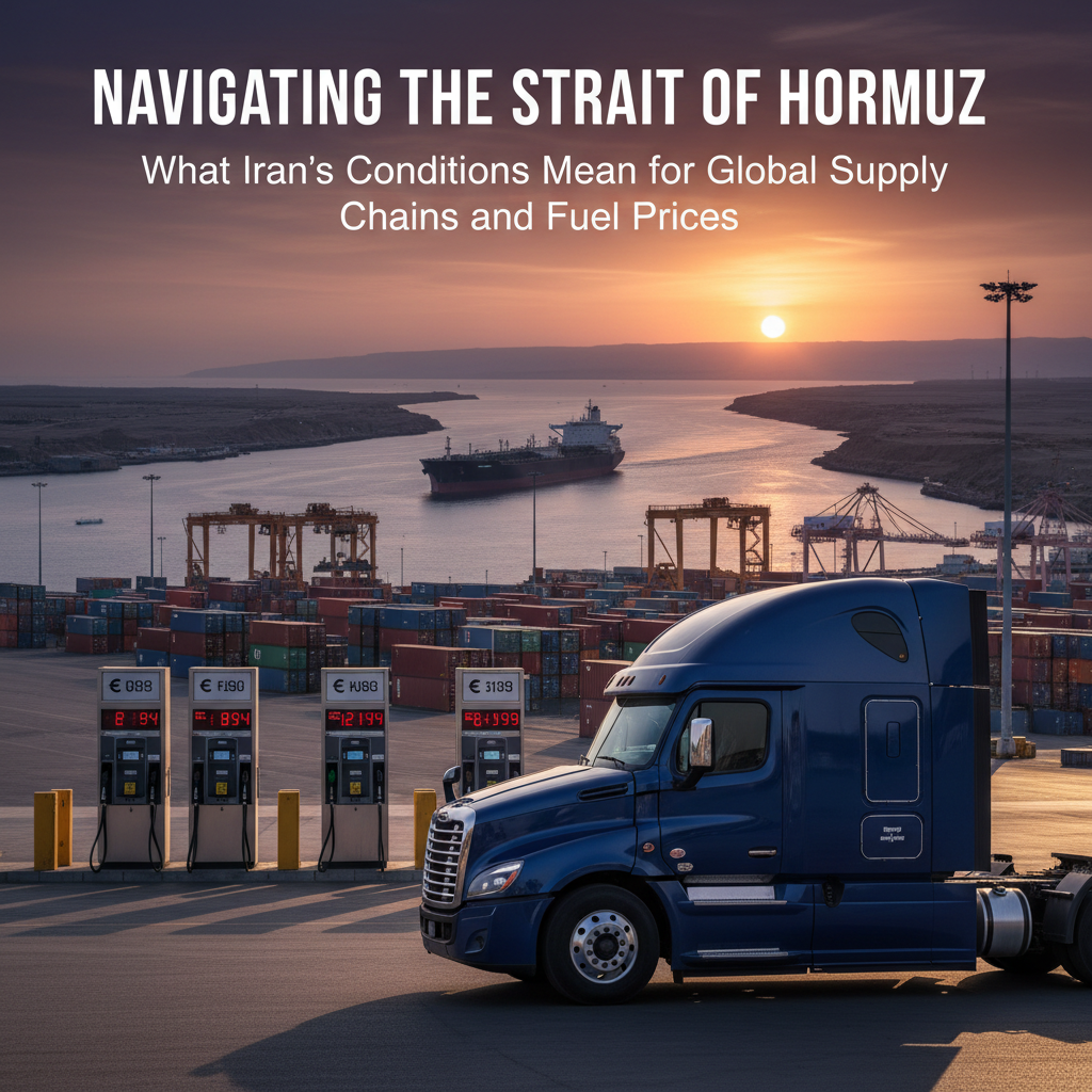 Navigating the Strait of Hormuz: What Iran's Conditions Mean for Global Supply Chains and Fuel Prices