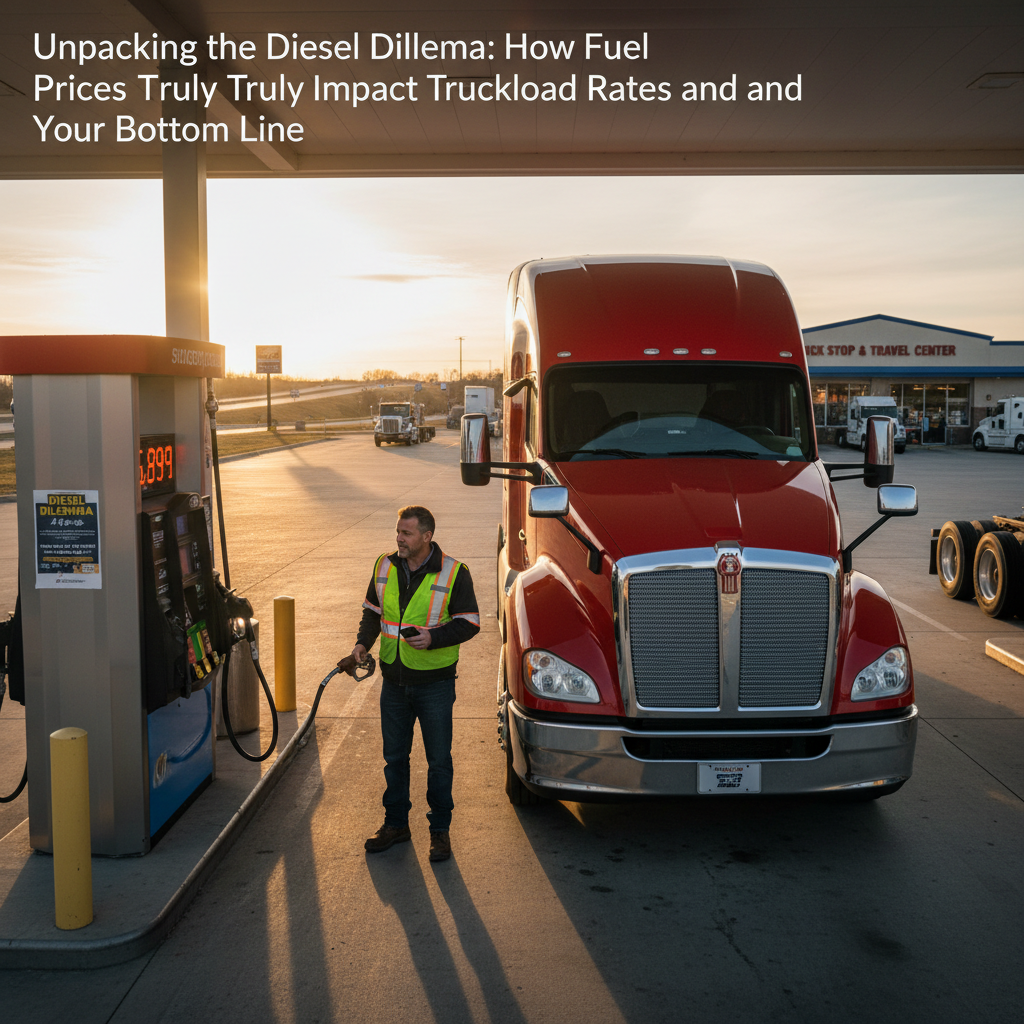 Unpacking the Diesel Dilemma: How Fuel Prices Truly Impact Truckload Rates and Your Bottom Line