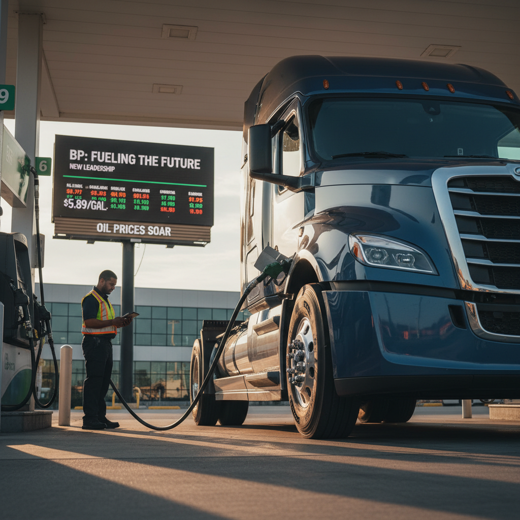 Navigating the Fuel Frontier: What BP's New Leadership and Soaring Oil Prices Mean for Trucking