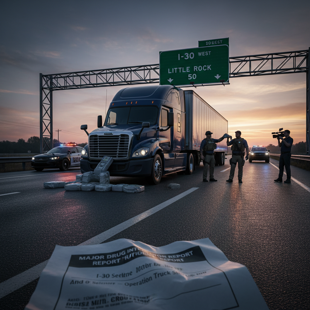 Massive Drug Seizure on I-30 Highlights Critical Security Challenges for Trucking Industry
