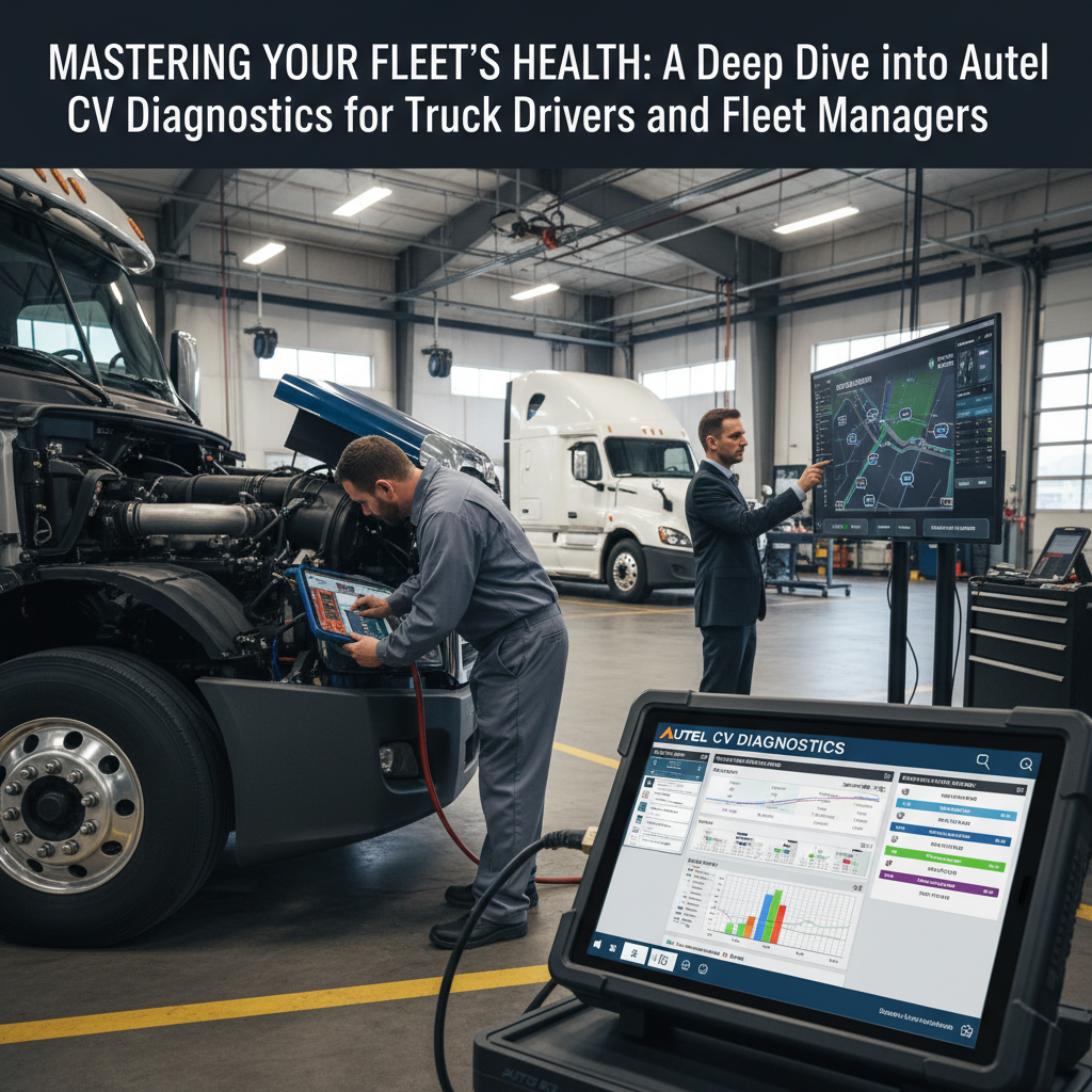 Mastering Your Fleet's Health: A Deep Dive into Autel CV Diagnostics for Truck Drivers and Fleet Managers