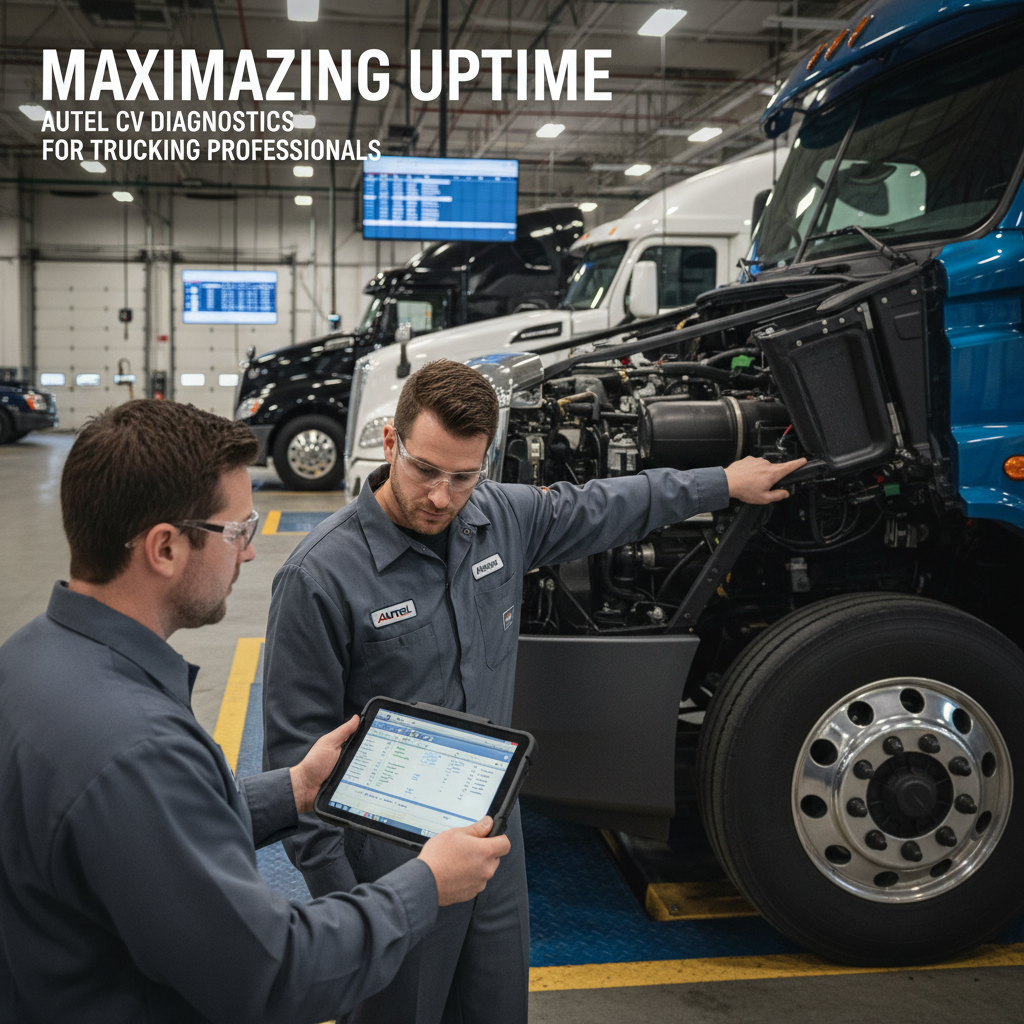 Maximizing Uptime: A Deep Dive into Autel CV Diagnostics for Trucking Professionals