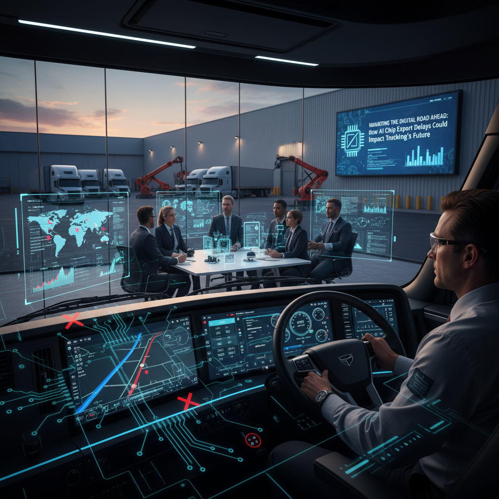Navigating the Digital Road Ahead: How AI Chip Export Delays Could Impact Trucking's Future
