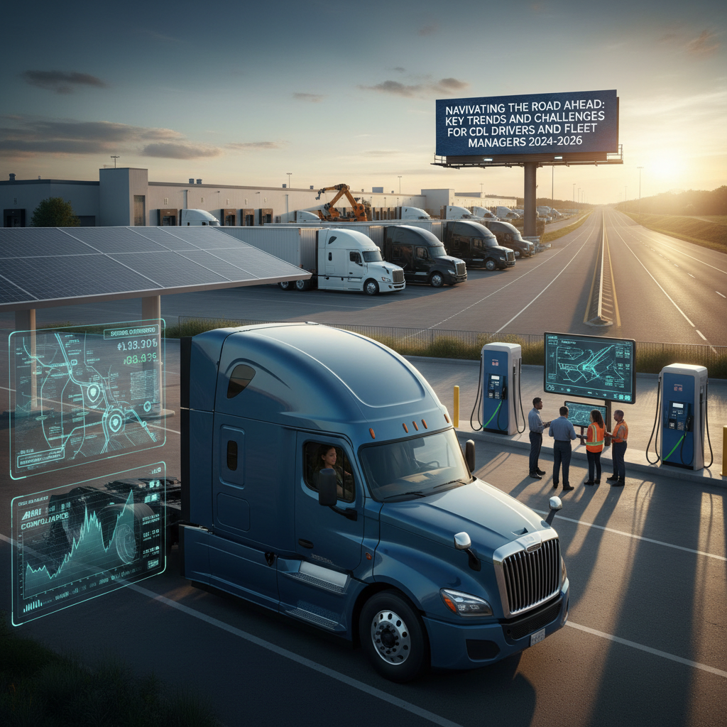 Navigating the Road Ahead: Key Trends and Challenges for CDL Drivers and Fleet Managers in 2024-2026