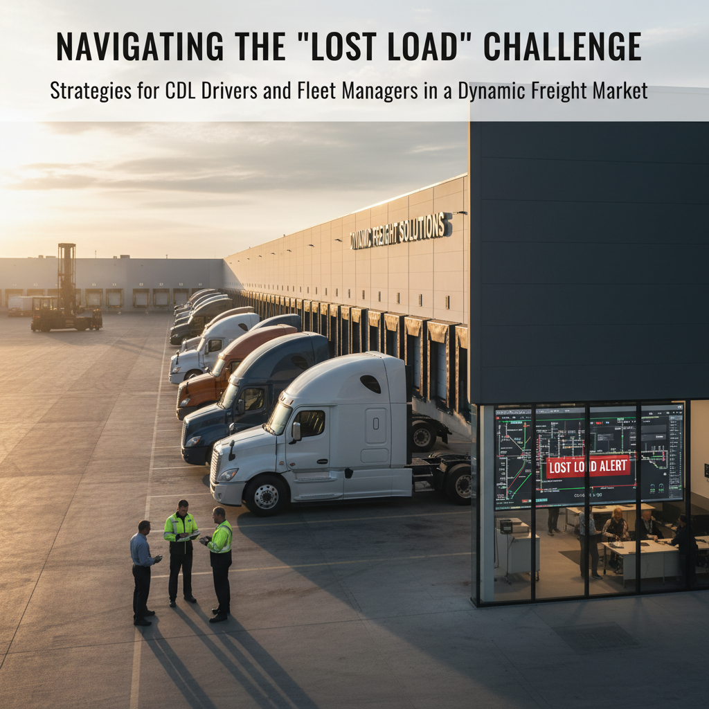 Navigating the 'Lost Load' Challenge: Strategies for CDL Drivers and Fleet Managers in a Dynamic Freight Market