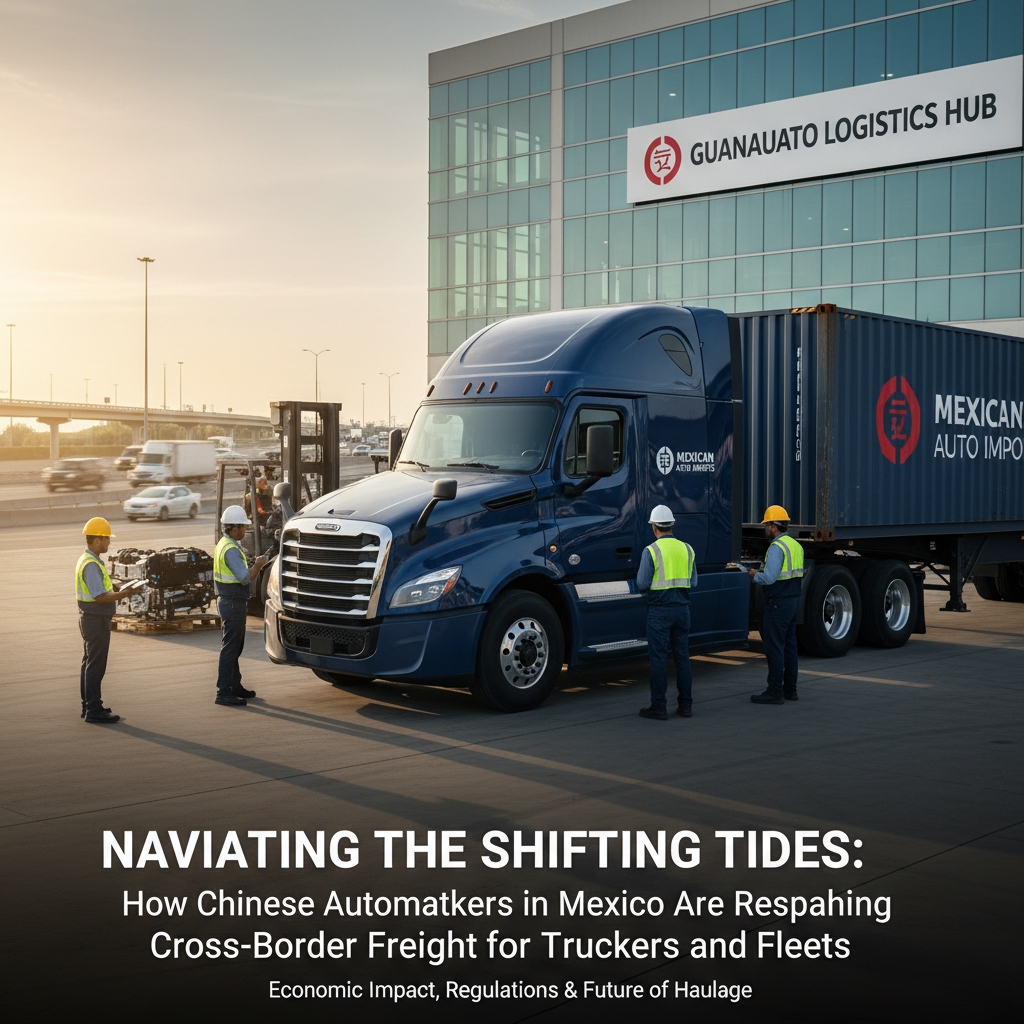Navigating the Shifting Tides: How Chinese Automakers in Mexico are Reshaping Cross-Border Freight for Truckers and Fleets
