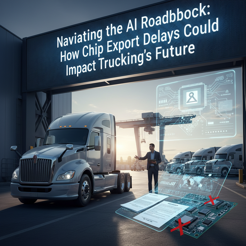 Navigating the AI Roadblock: How Chip Export Delays Could Impact Trucking's Future