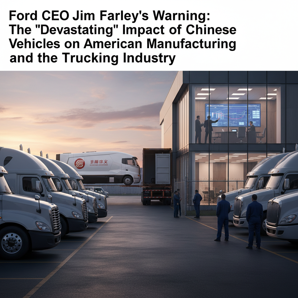 Ford CEO Jim Farley's Warning: The 'Devastating' Impact of Chinese Vehicles on American Manufacturing and the Trucking Industry