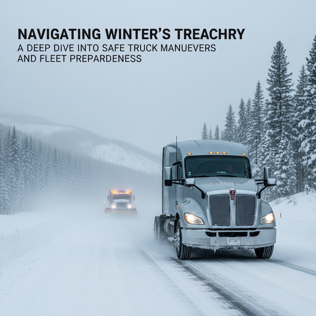 Navigating Winter's Treachery: A Deep Dive into Safe Truck Maneuvers and Fleet Preparedness