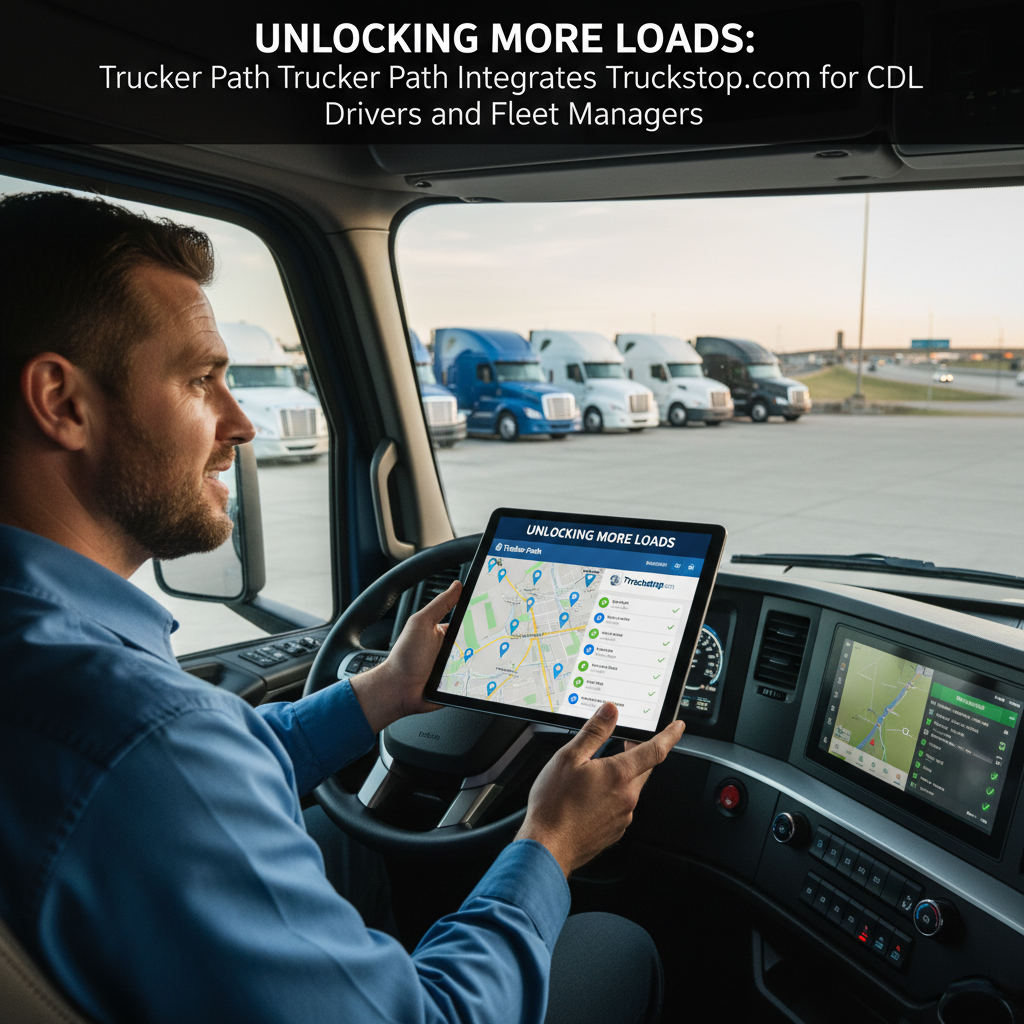 Unlocking More Loads: Trucker Path Integrates Truckstop.com for CDL Drivers and Fleet Managers