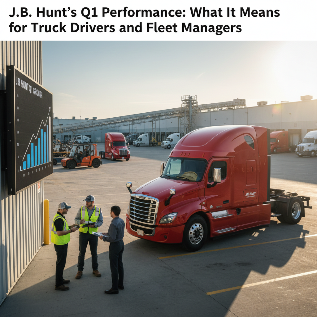 J.B. Hunt's Q1 Performance: What It Means for Truck Drivers and Fleet Managers
