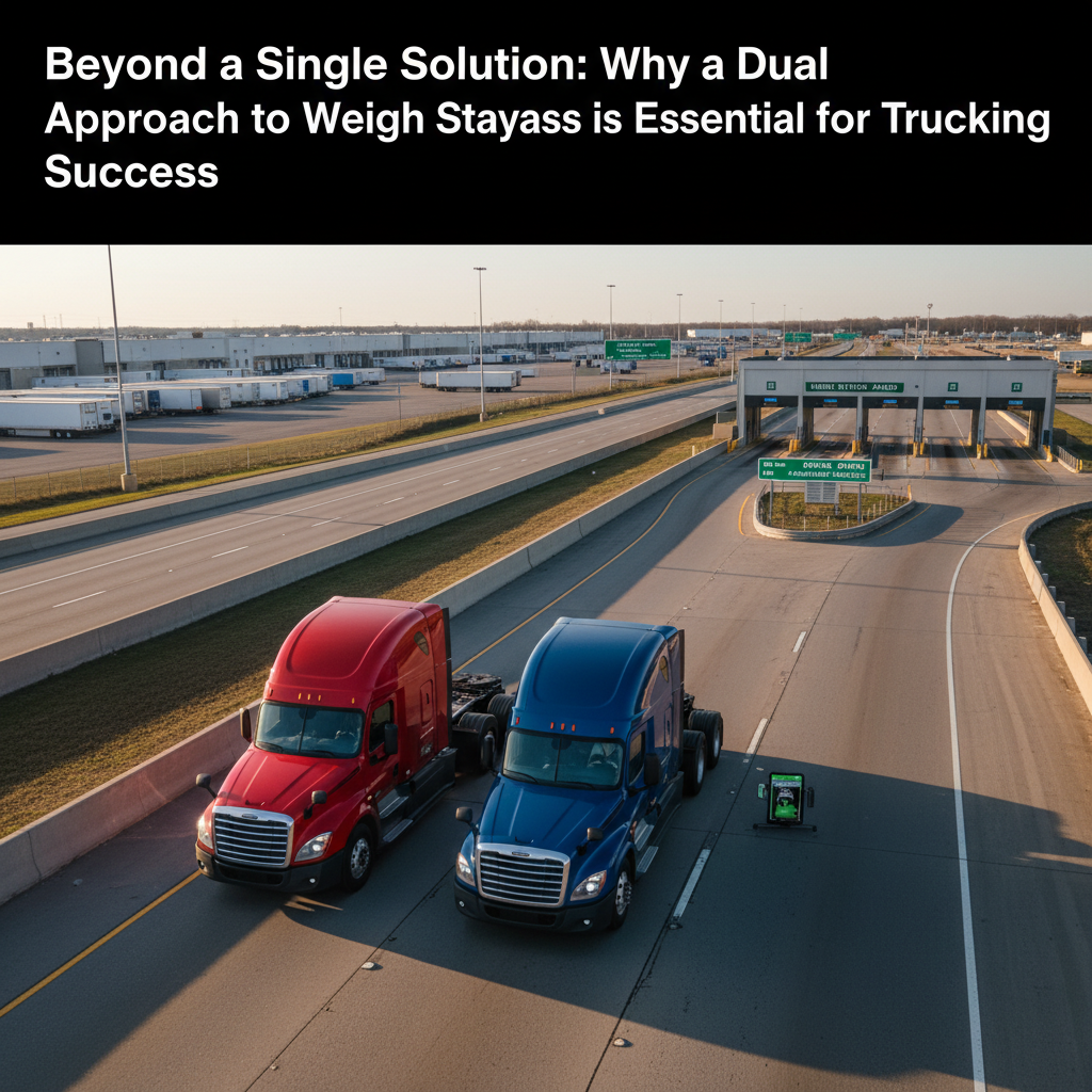 Beyond a Single Solution: Why a Dual Approach to Weigh Station Bypass is Essential for Trucking Success