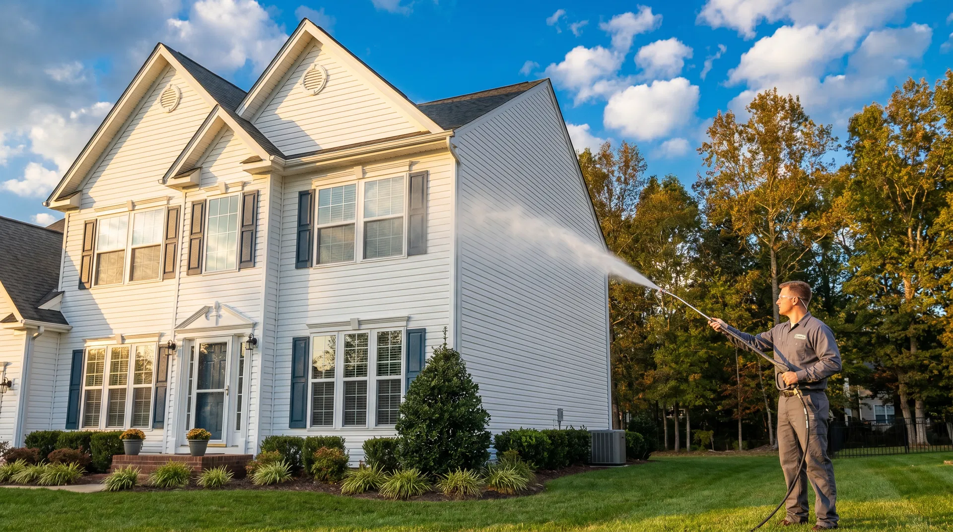 Professional window cleaning in Sanford NC