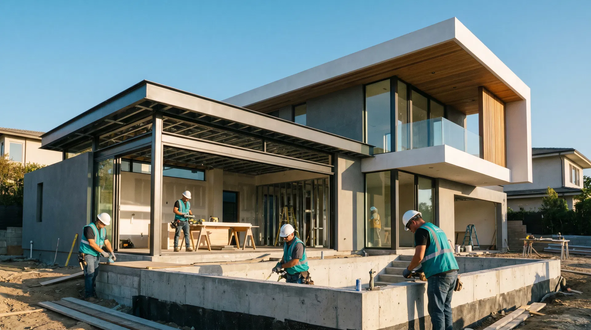 Construccion moderna