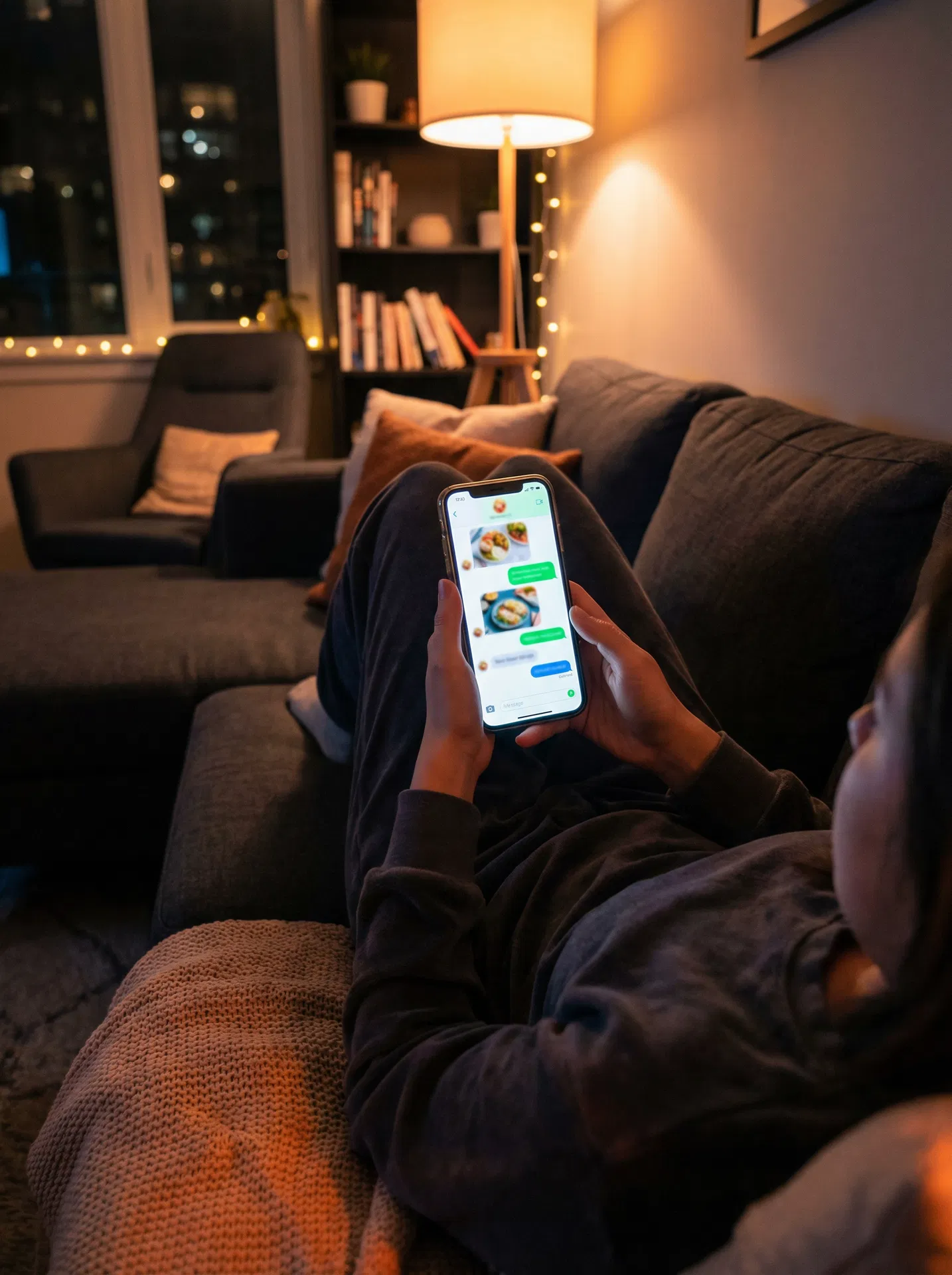 Person using bitewise at home