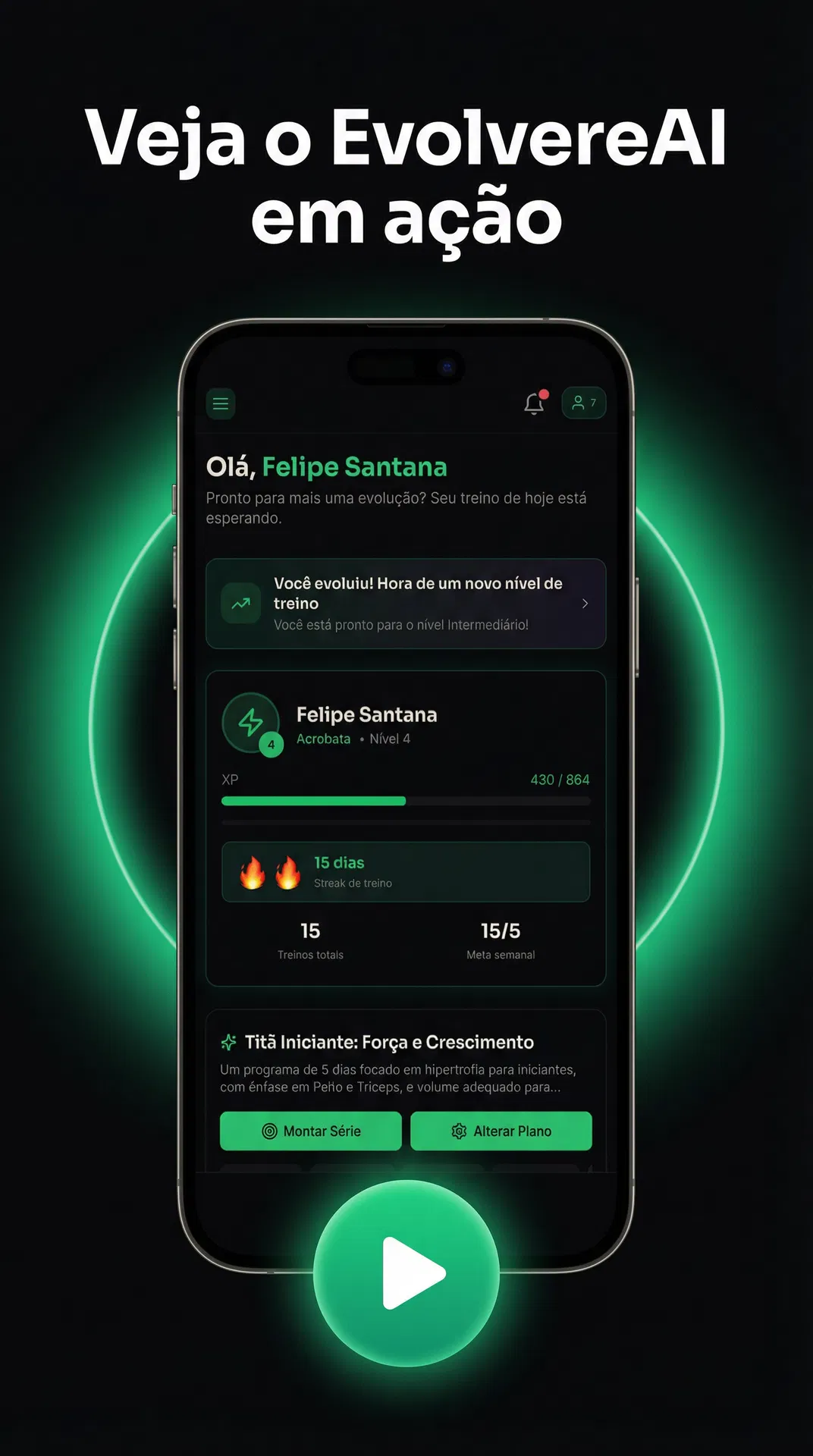 EvolvereAI em ação