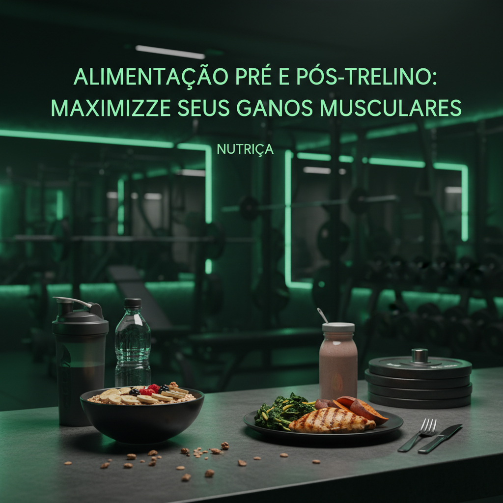 Alimentação Pré e Pós-Treino: Maximize Seus Ganhos Musculares