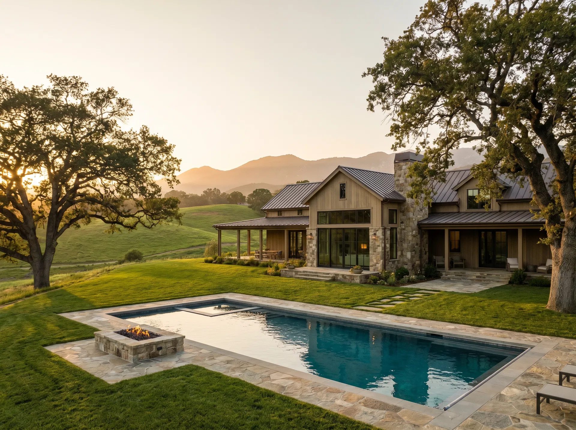 Luxury ranch property in Ramona, California