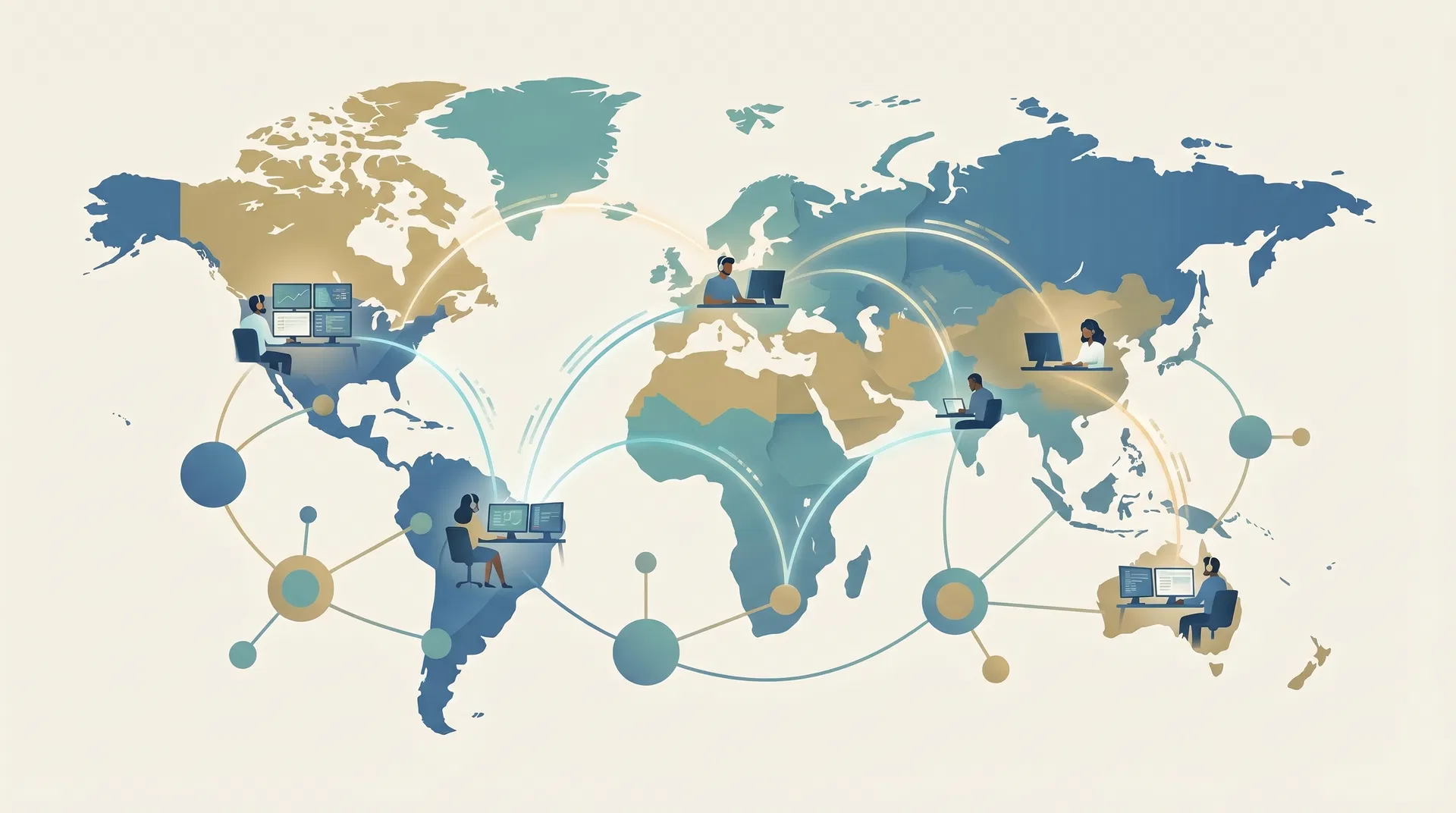 Global team coverage