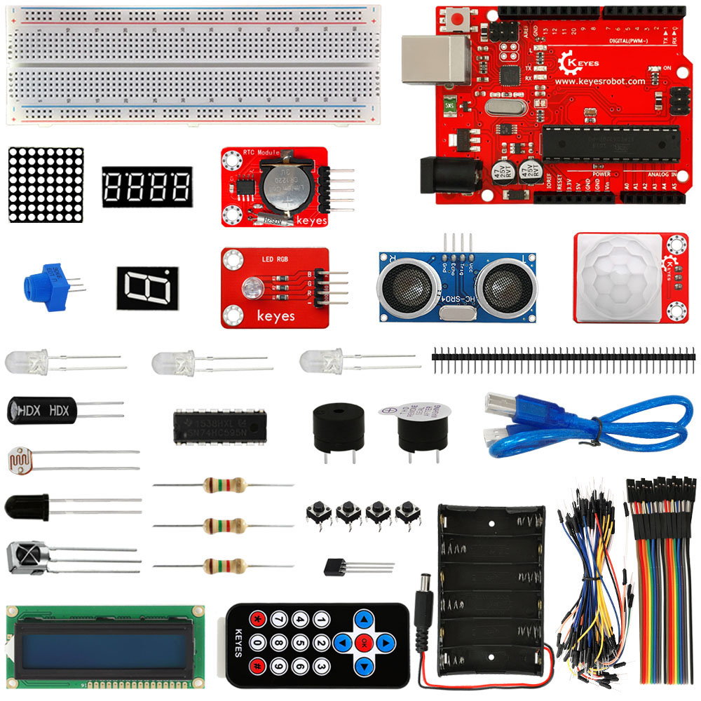 Arduino 基础入门学习套件 Arduino Basic Starter Kit With UNO R3