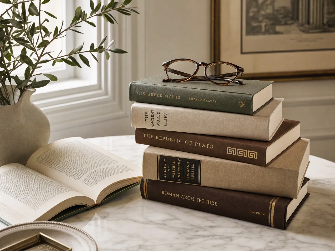 Stack of books