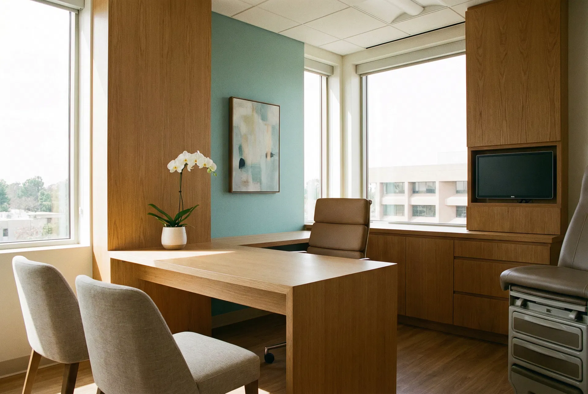 The Johnson Center consultation room