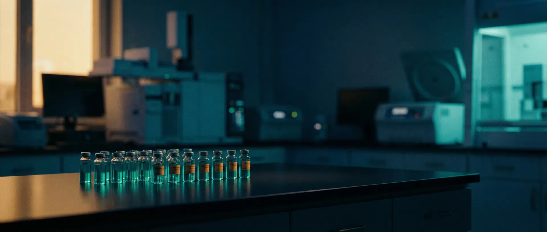Clinical laboratory with precision peptide compounds