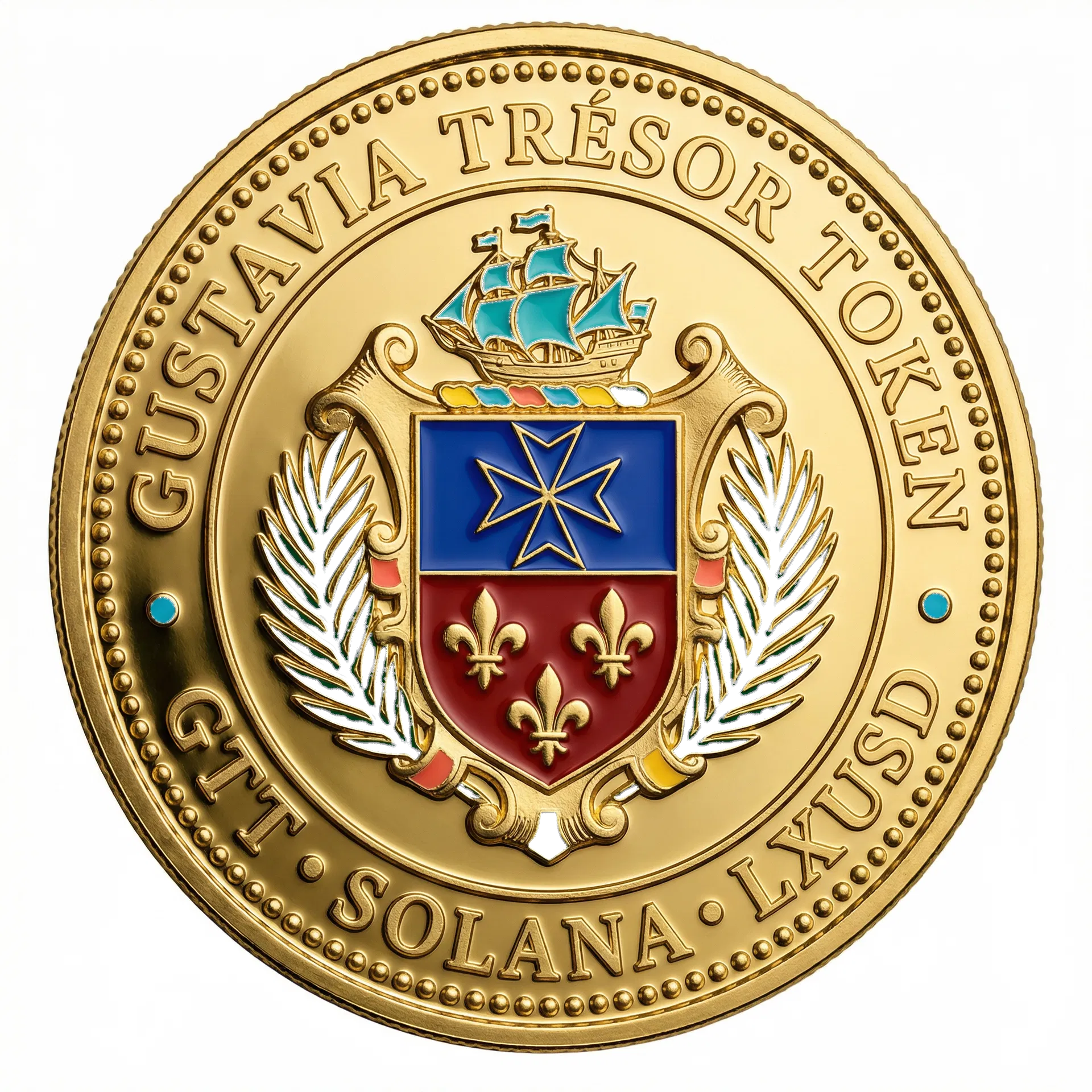 Gustavia Trésor Token (GTT) logo
