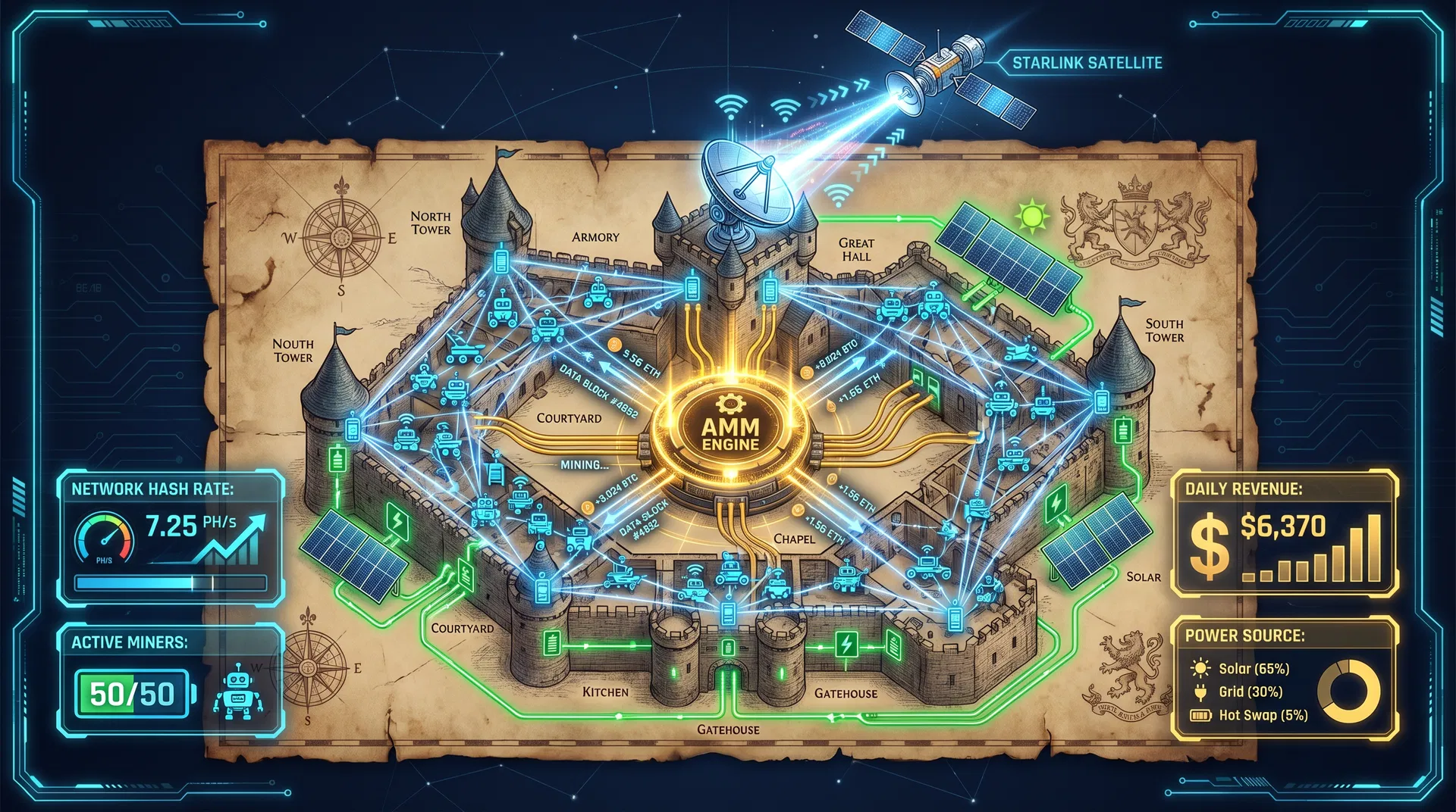 Realm Mining Network Architecture