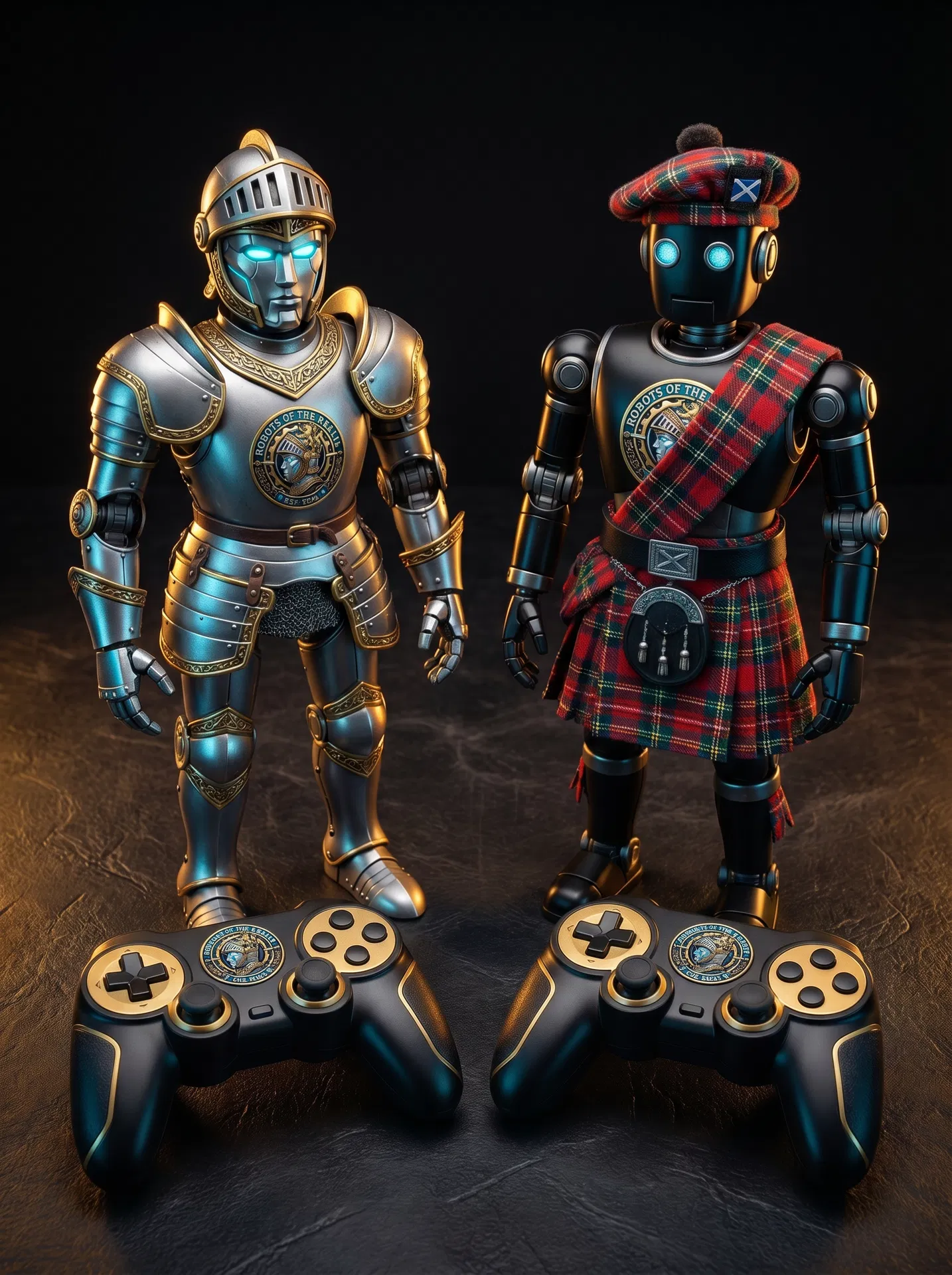 RC Robot Knight Miniatures