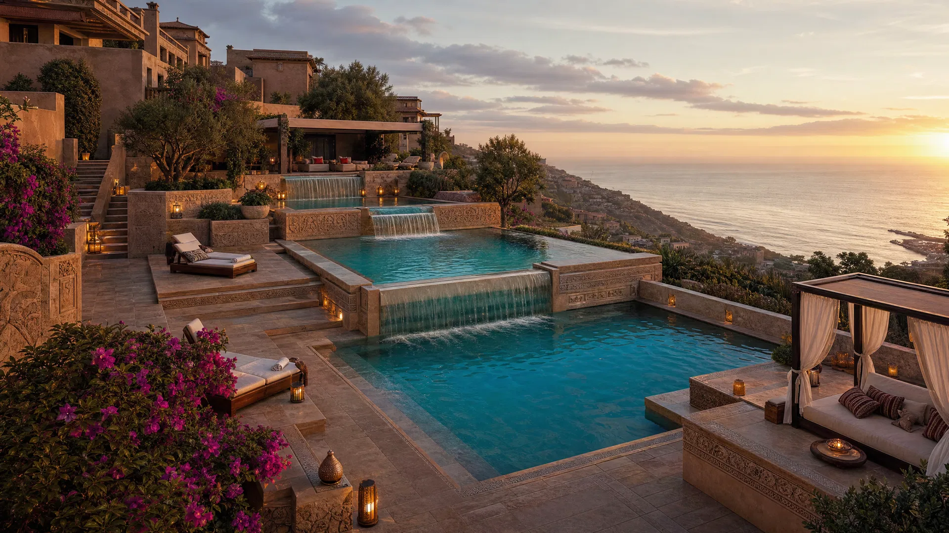 Signature multilevel pools