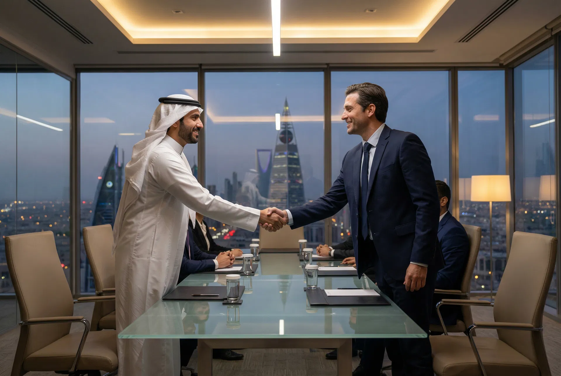 Business partnership in Saudi Arabia
