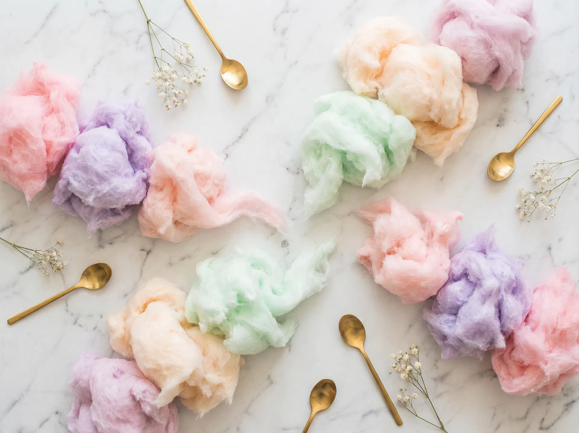 Cotton candy varieties
