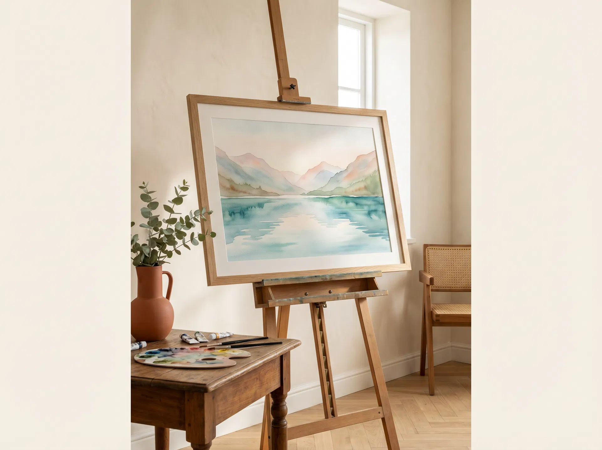 Atelier Home Art by You — tableau encadré sur chevalet