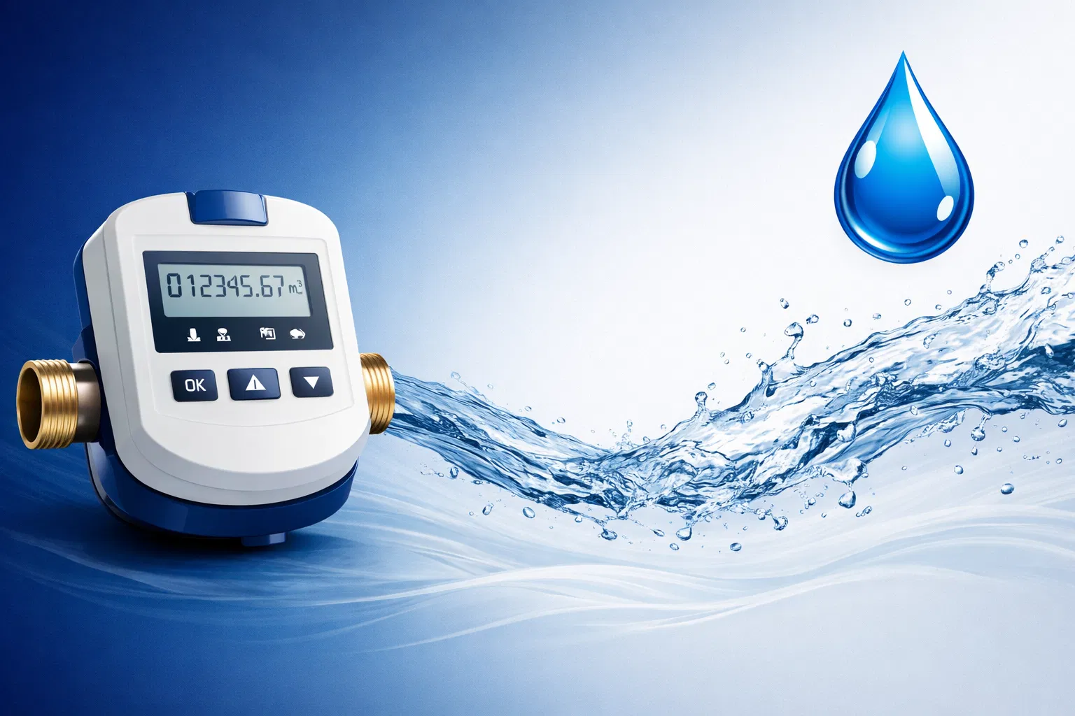 Hidrômetro digital H2O Meter