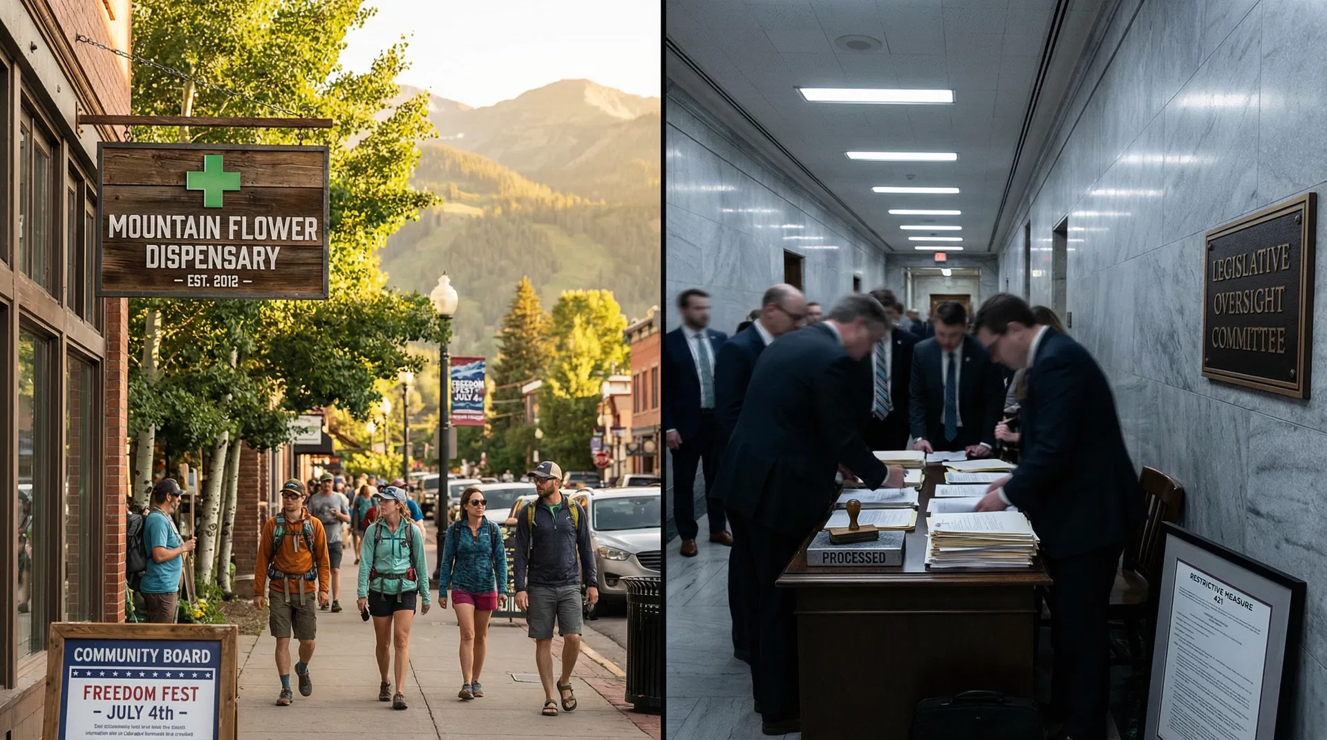 Colorado's constitutional cannabis framework vs. Ohio's legislative overreach