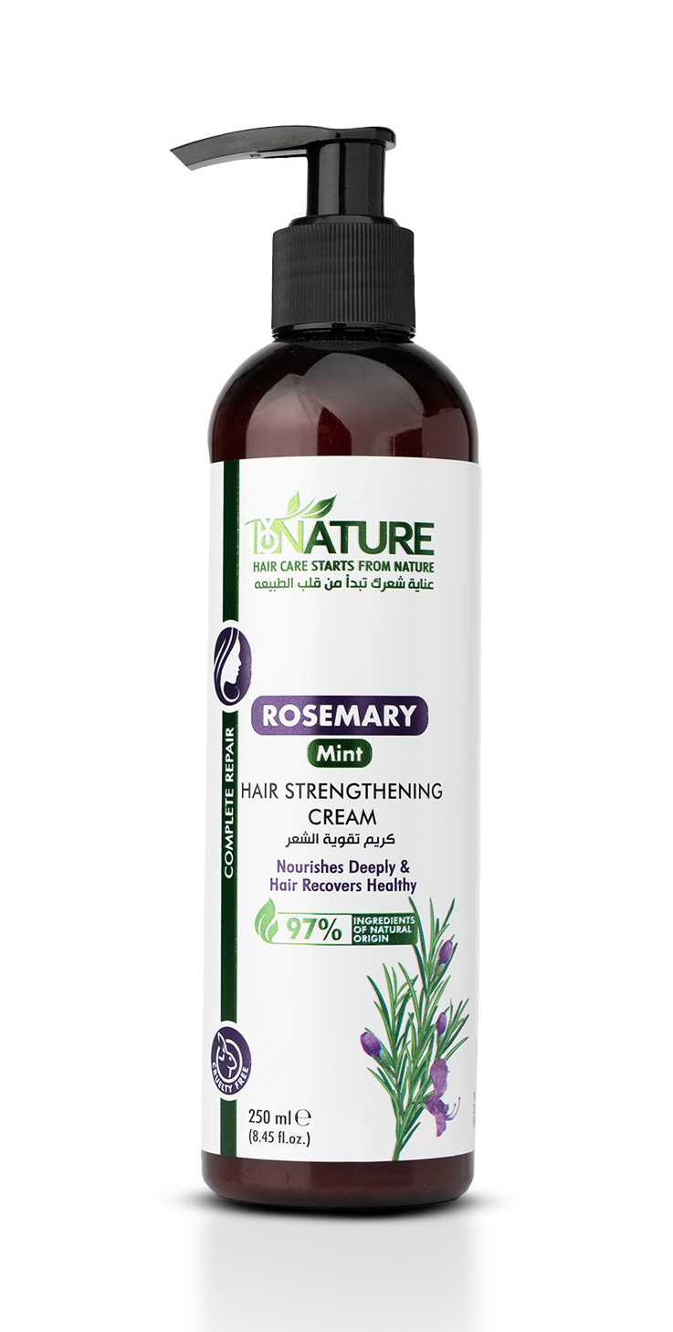 BY NATURE ROSEMARY MINT HAIR STRENGTHENING CREAM 250 ML