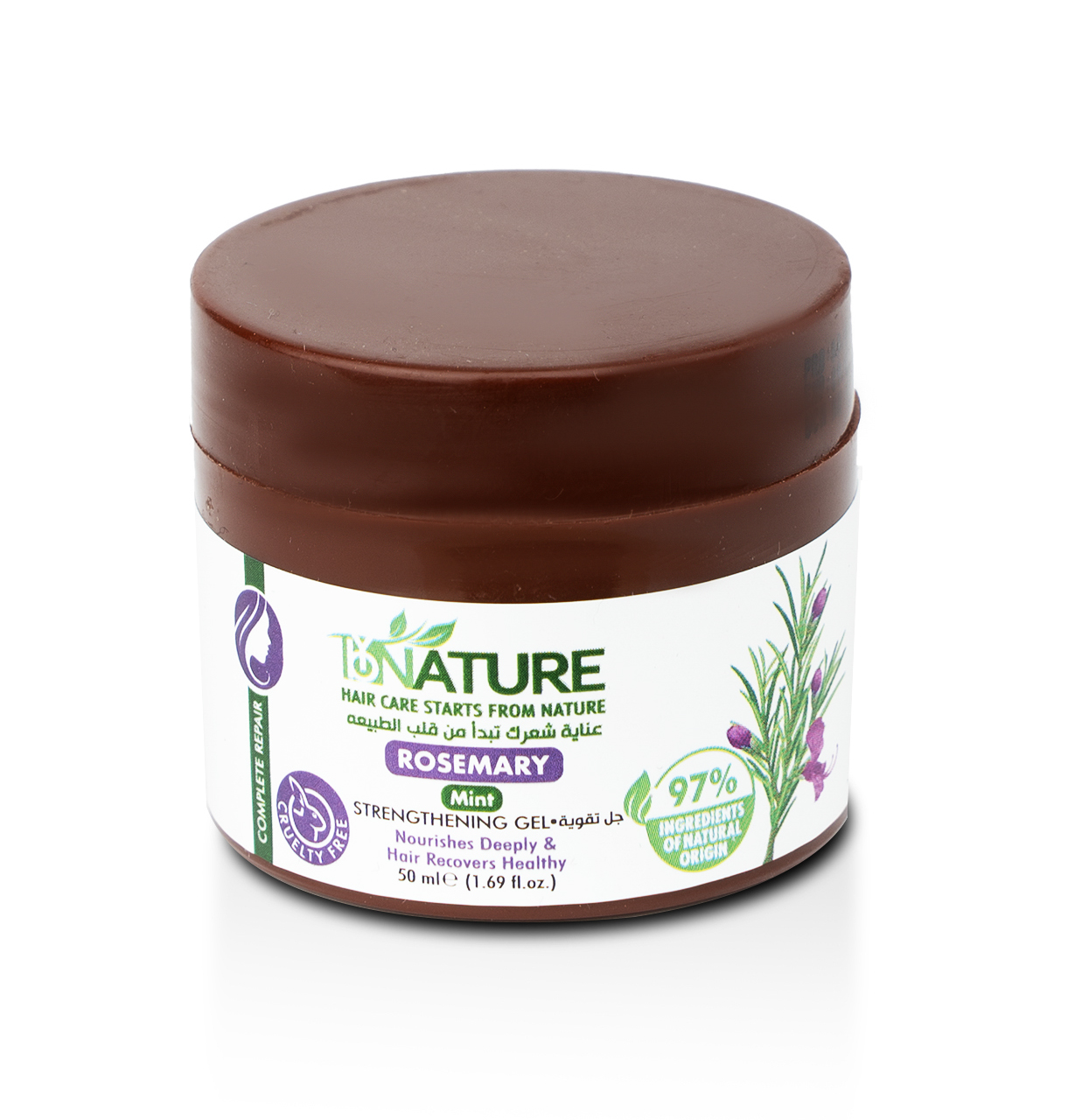 BY NATURE ROSEMARY& MINT HAIR STRENGTHENING GEL 50 ML
