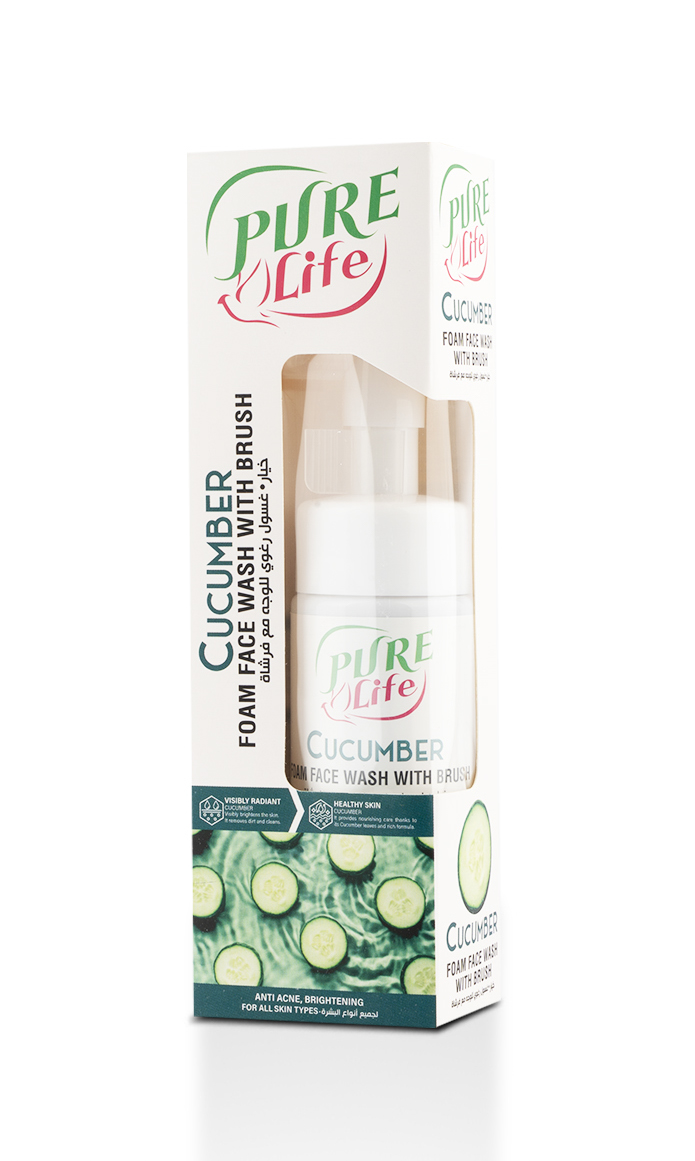 Pure Life Foaming Face Wash Cucumber 150 ml