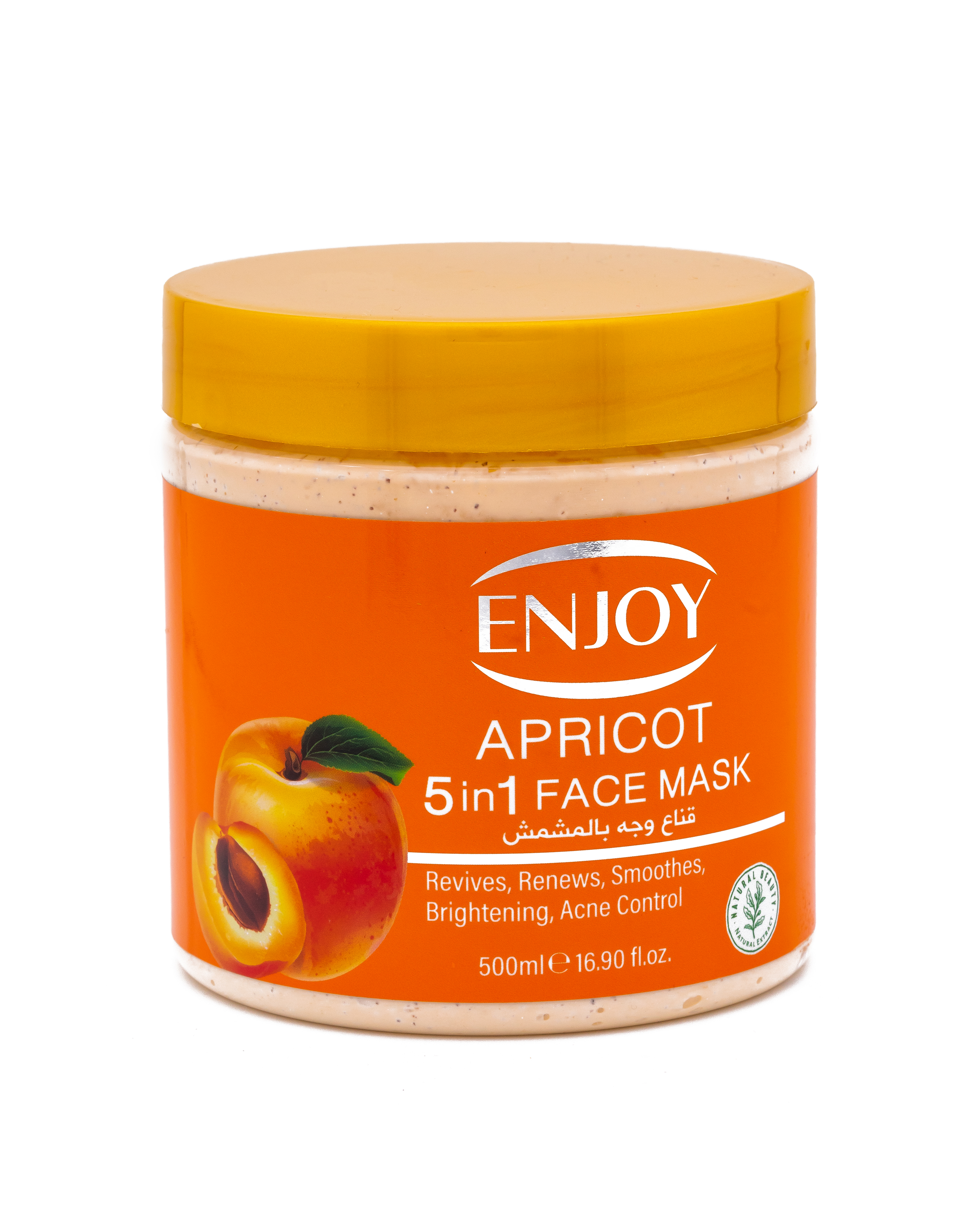 Enjoy Face & Body 5 In 1 Whitening Mask Apricot 500 ml