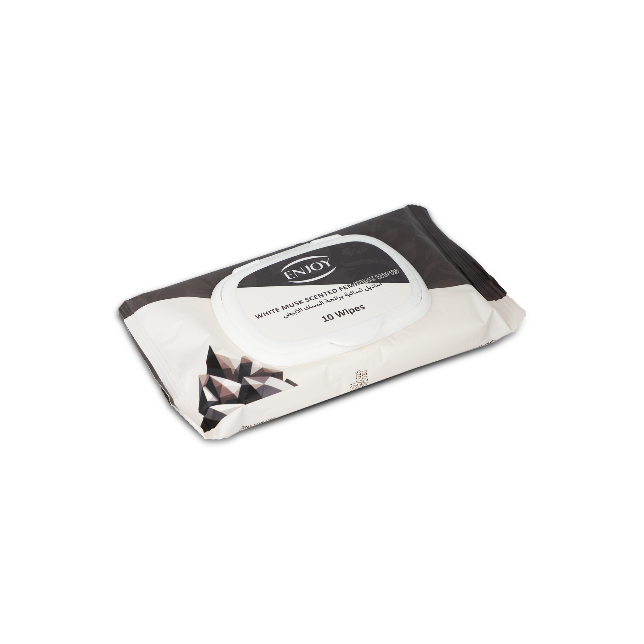 ENJOY Women's Wipes 10s with Musk of Purity White