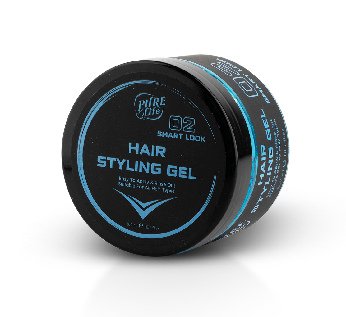 Pure Life Hair Styling Gel Smart Look Blue 300 ml 02