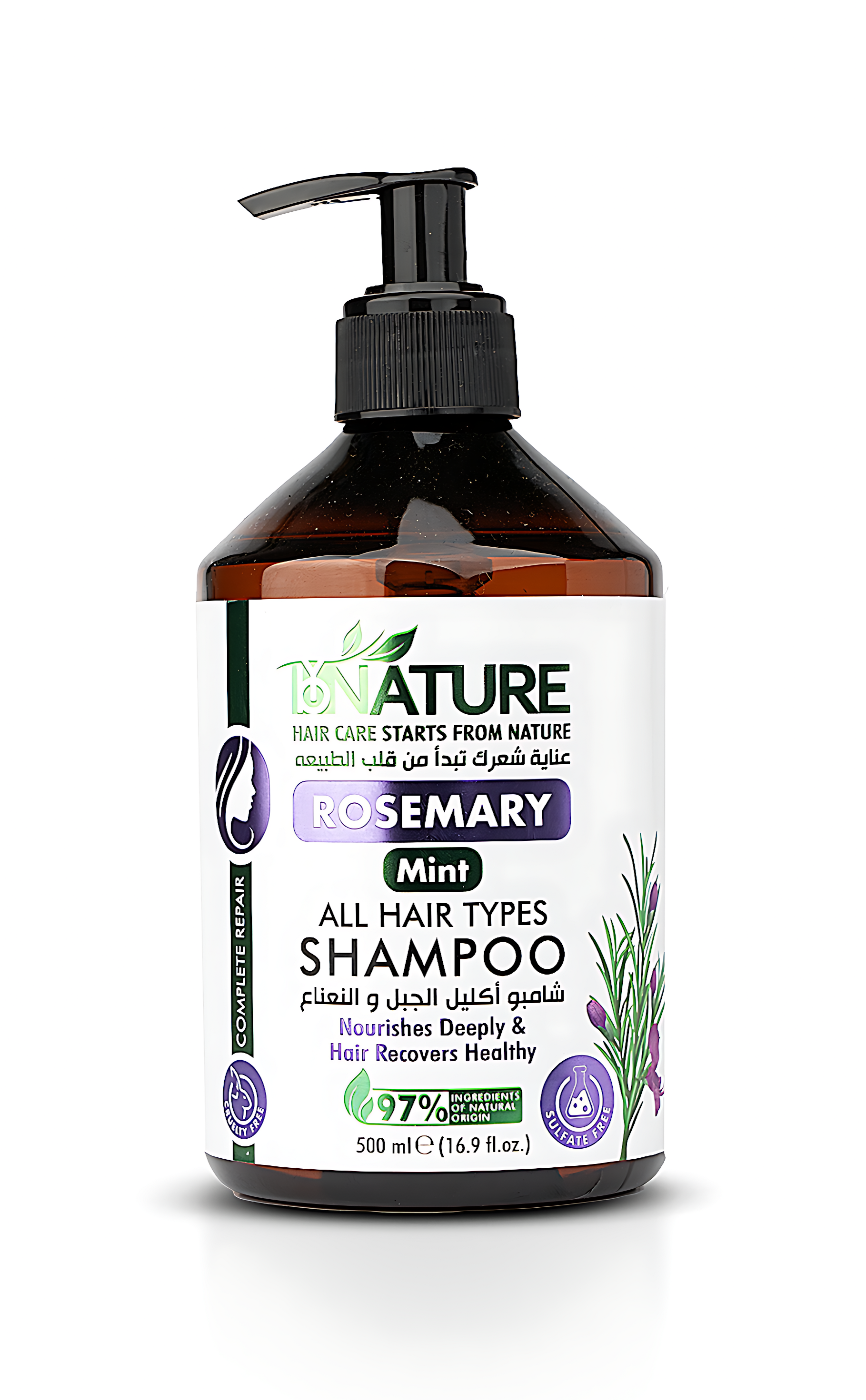 By Nature Rosemary Mint Complete Repair Shampoo 500 ml