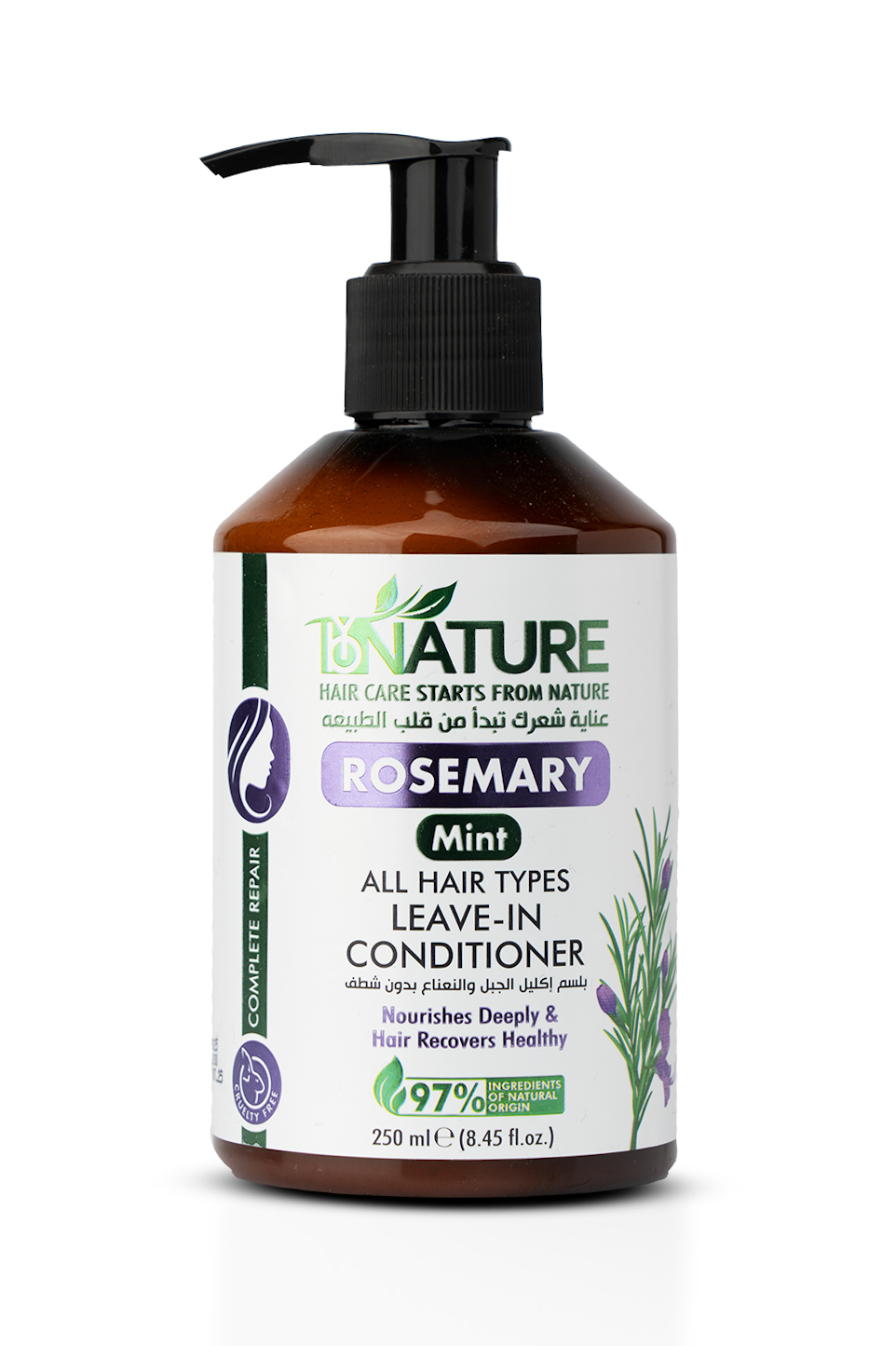 By Nature Rosemary Mint Complete Repair Leave In Conditioner 250 ml