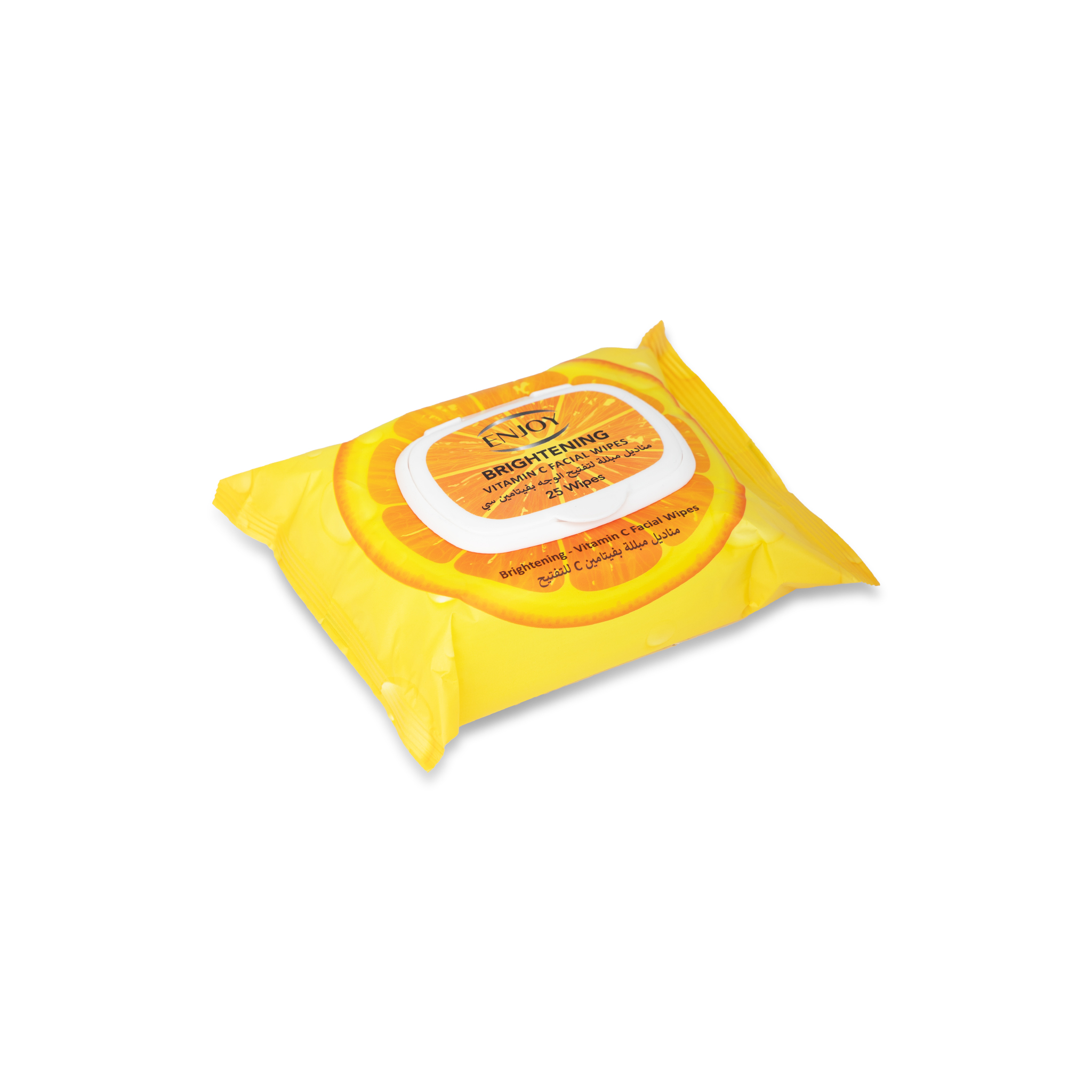 ENJOY Biodegradable Vitamin C Facial Wipes 25s